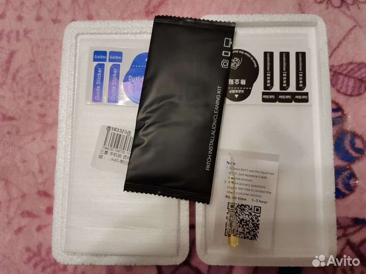 Защитное стекло на Samsung A40