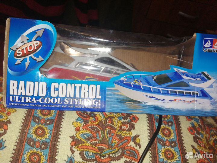 Радиоуправляемый катер, новый