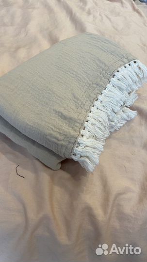 Муслиновый плед для новорожденного