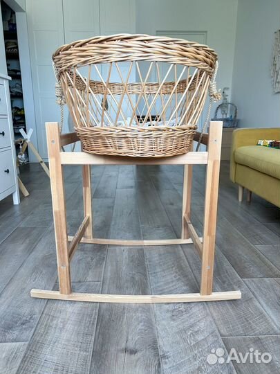 Люлька колыбель плетеная