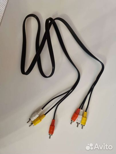 Аудио видео кабель 3RCA-3RCA
