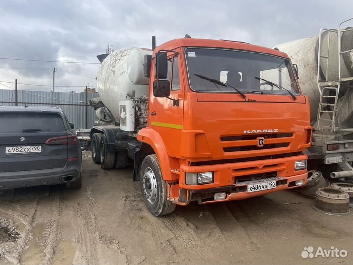 Автобетоносмеситель КамАЗ 6520, 2007