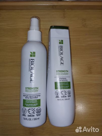 Спрей и шампунь Biolage от Matrix