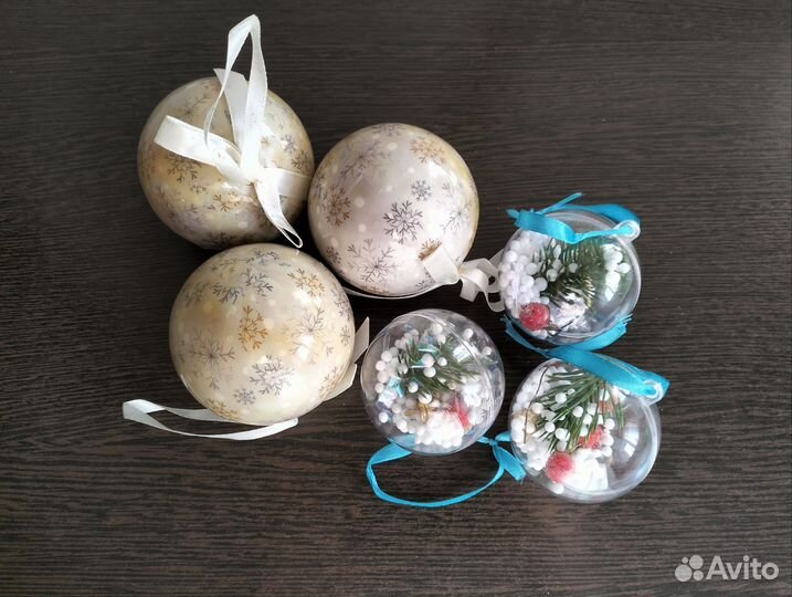 Набор ёлочных шаров