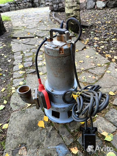 Фекальный насос с измельчителем бу