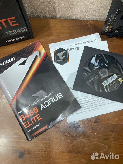 Материнская плата Gigabyte B450 Aorus Elite AM4