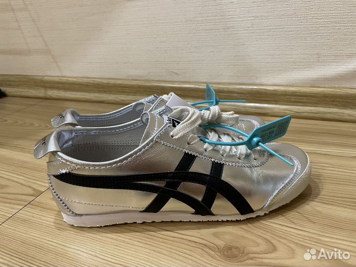 Onitsuka tiger mexico 66 серебряные