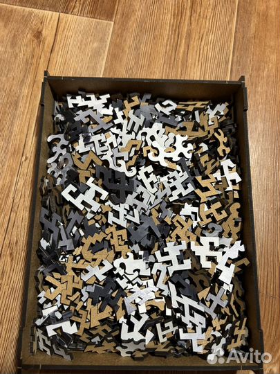 Фигурные деревянные пазлы (500 деталей)