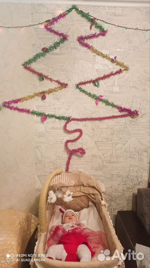 Детская люлька колыбель для новорожденных