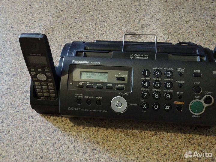 Факс panasonic kx-fc228ru