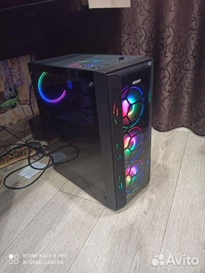 Игровой корпус для пк с RGB подсветкой