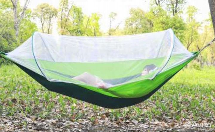 Гамак с москитной сеткой