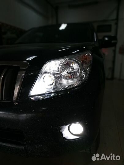 Land Cruiser Prado разбор, чистка фар