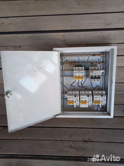 Эл. щиток, состояние на фото