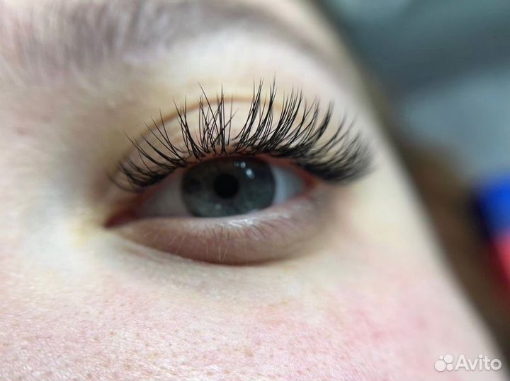 Наращивание ресниц модель