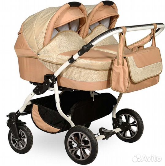 Коляска для двойни 2 в 1