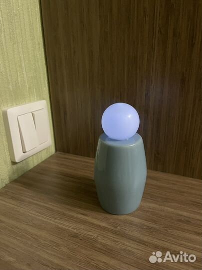 Новый ночник голубого цвета