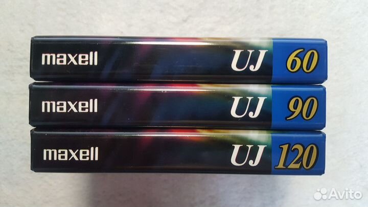 Аудиокассеты maxell UJ 60,90,120 в коллекцию