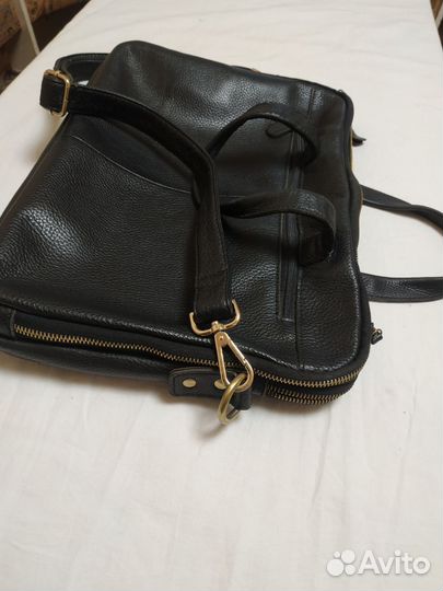 Кожаная сумка Dr. Koffer