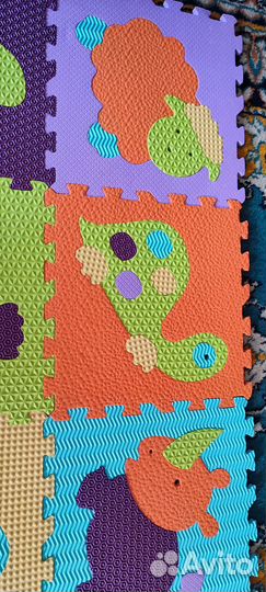 Коврик пазл детский