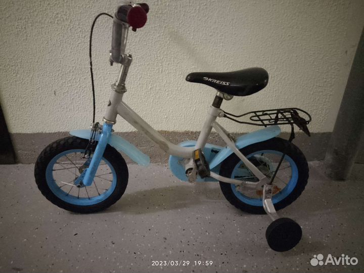 Детский велосипед, колеса 12'