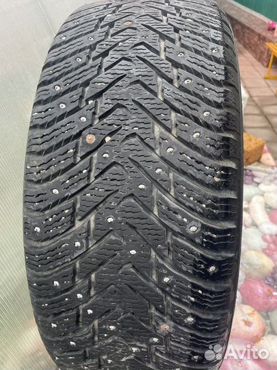 Оригинальные диски с зимней резиной для audi Q3