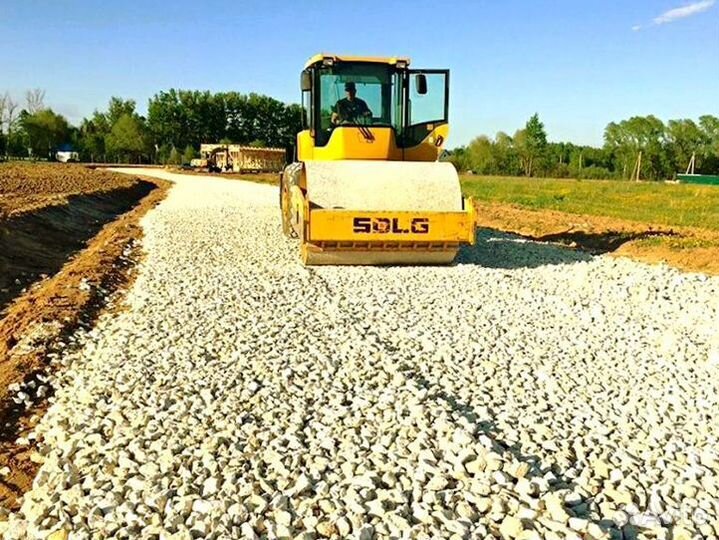 Щебень известняковый с доставкой