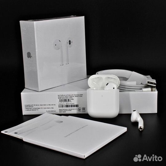 Беспроводные наушники apple airpods