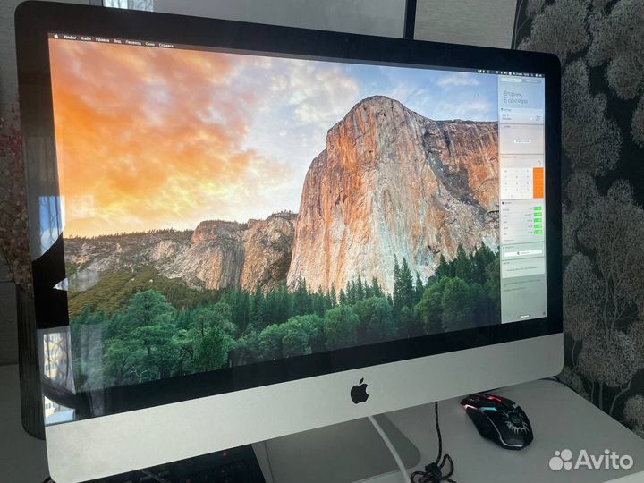 Моноблок apple iMac 27 2010 i7 16Gb ssd 189gb 1Tb