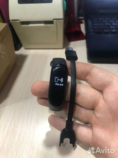 Умный браслет Xiaomi Mi Smart Band 3 (Черный)