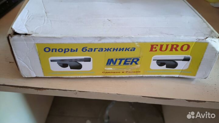 Опоры для багажника на рейлинги Euro Inter