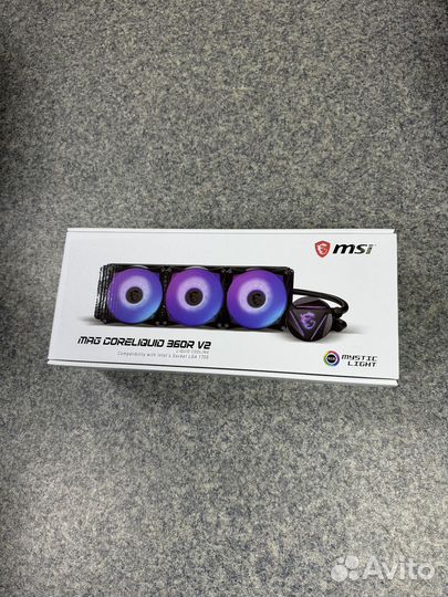 Сво на процессор MSI MAG CoreLiquid 360R V2