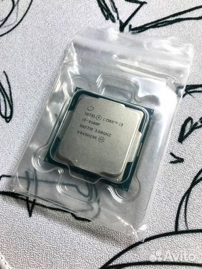 Процессор intel core i3 9100f LGA 1151v2