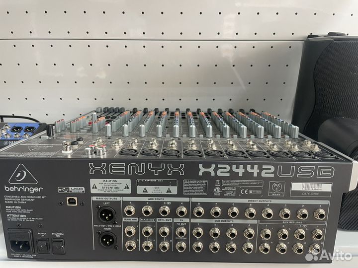 Микшерный пульт behringer x2442usb