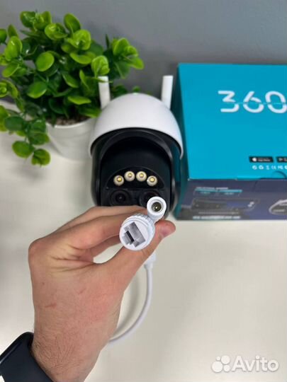 Видит номера камера уличная WiFi с зумом 8х (Арт.1