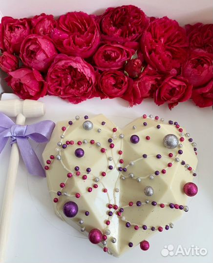 Шоколад ручной работы. Шоколадное сердце