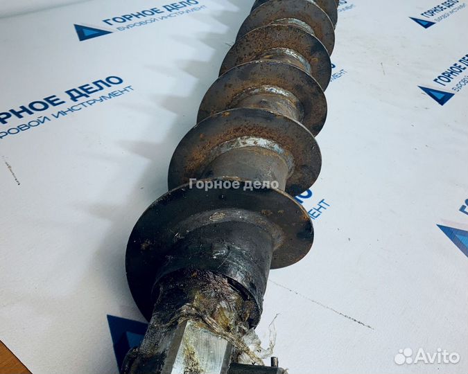 Буровой шнек 135х73х1500-Ш55