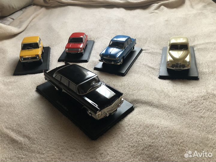 Модели автомобилей СССР 1:24