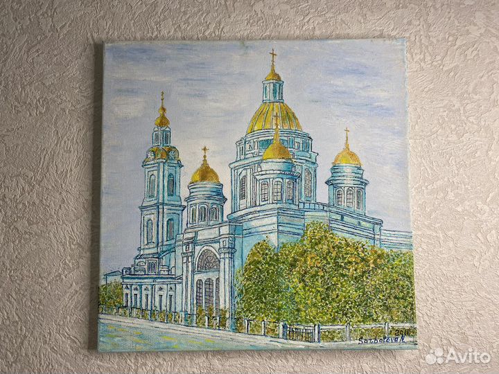 Картина маслом, разные на Православную тематику