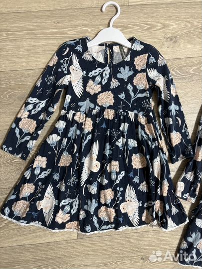 Платье crockid для двойни/погодок р110 и 116