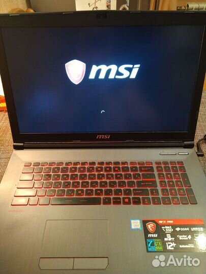 Игровой ноутбук msi
