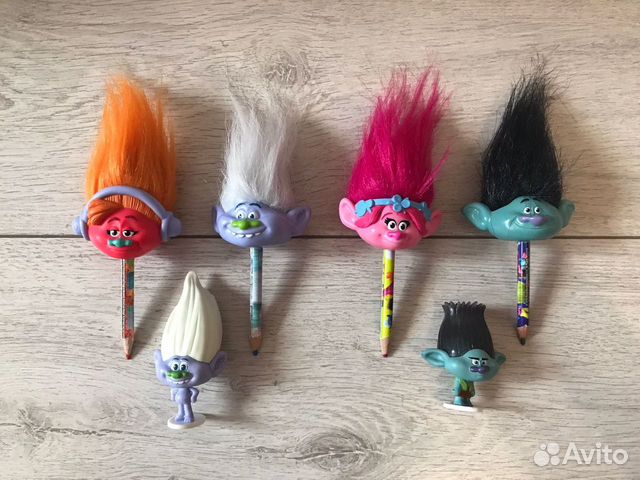 Тролли игрушки из Макдональдс