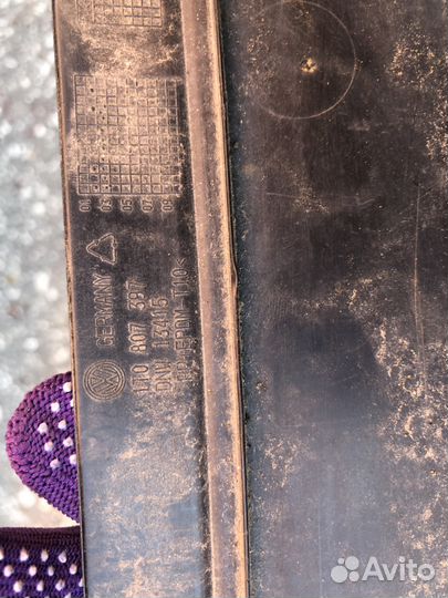 Заглушка фаркопа Volkswagen Touran 03-06 г