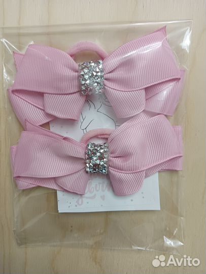 Бантики из репсовых лент