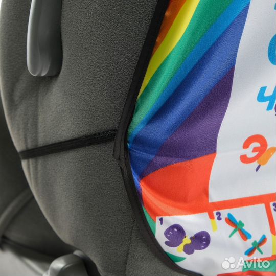 Накидка на сиденье детская алфавит 61х47 см