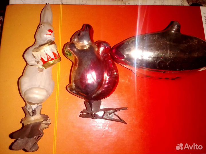 Елочные игрушки СССР