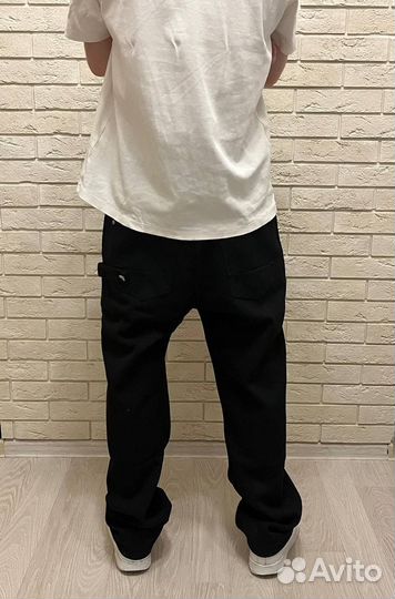 Черные Baggy джинсы y2k