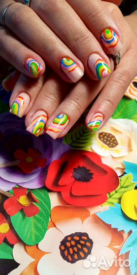 Маникюр гель лак