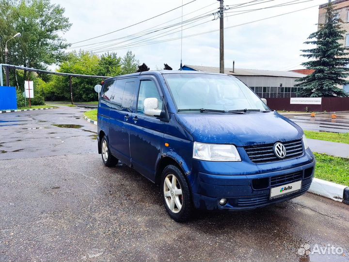 Volkswagen Transporter 2.5 МТ, 2004, 415 000 км