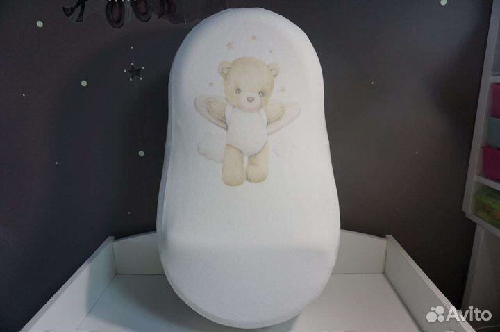 Матрас кокон для новорождённого Baby cocon лучик